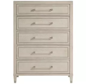 Genoa Light Oak 5 Drawer Chest