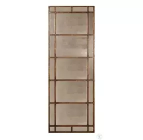 Avidan Antique Rustic Bronze Floor Mirror