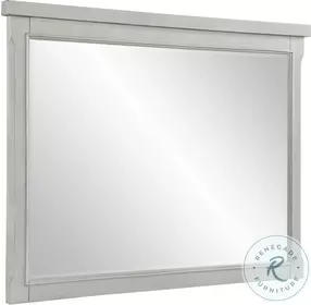 Willowbrook Light Gray Dresser Mirror