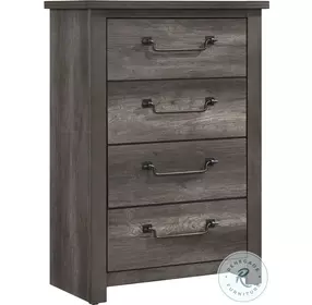 Lenior Gray 4 Drawer Chest