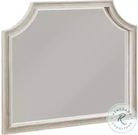 Leander Wire Brushed Light Brownish Gray Dresser Mirror