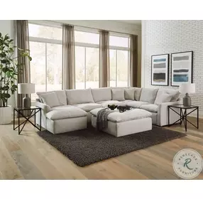 Harper Oyster 144" LAF Sectional