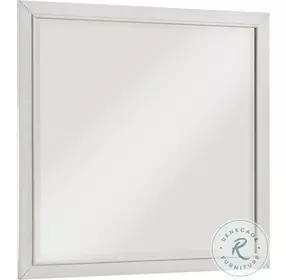 Asteria Antique White Dresser Mirror
