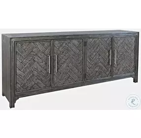 Gramercy Platinum 4 Door Accent Cabinet