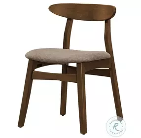 1365 Beige Fabric Dining Chair Set Of 2