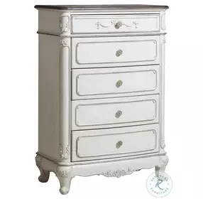 Cinderella Antique White With Grey Chest