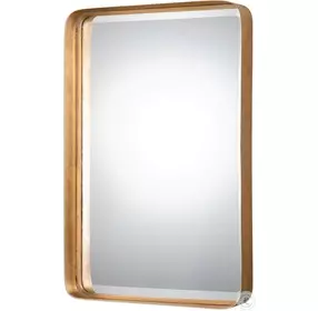 Crofton Antique Gold Leaf Mirror