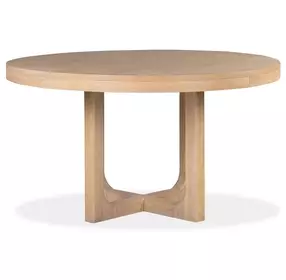Greenvale Butternut 54" Round Dining Table