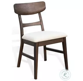 Cozy Luxe Walnut Dining Chair Set of 2