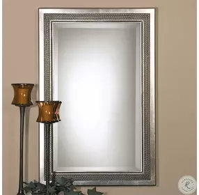 Bramford Silver Leaf Mirror