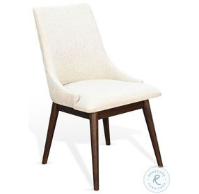 Cinnamon Mindi Walnut Dining Chair Set of 2