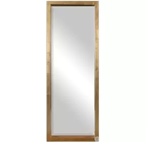 Edmonton Gold Leaf Floor Mirror