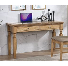 Logans Edge Brown Rectangular Sofa Table and Desk