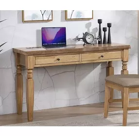 Logans Edge Brown Rectangular Sofa Table and Desk