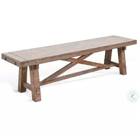 Cypress Desert Rock 64" Dining Bench