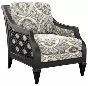 Royal Kahala Bay Club Beige Upholstered Accent Chair
