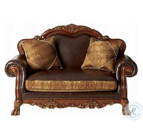 Dresden Brown Loveseat