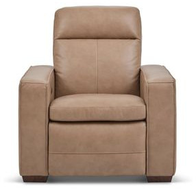 Dutch Desert Tan Leather Zero Gravity Power Recliner with Power Headrest and Lumbar