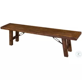 Villa Rosso Vintage Mocha 72" Dining Bench