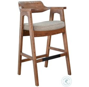 Rustic Refined Cinder Wren Bar Stool Set of 2