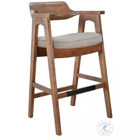 Rustic Refined Cinder Wren Bar Stool Set of 2