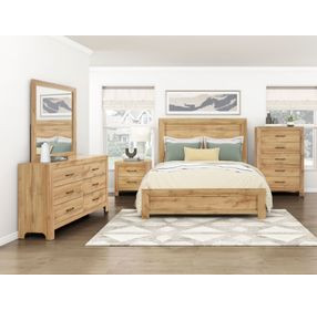 Corbin Natural Panel Bedroom Set