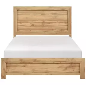Corbin Natural Full Panel Bed