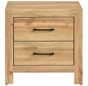 Corbin Natural 2 Drawer Nightstand