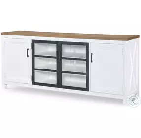 Franklin White TV Stand