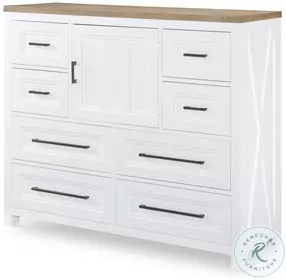 Franklin White Bureau Chest