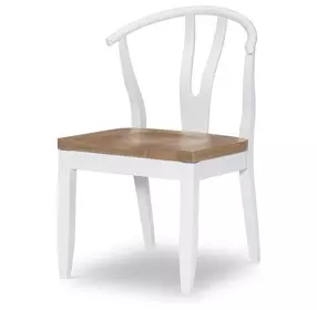 Franklin Harvest Oak and Natural White Side Chair Set of 2
