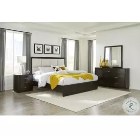 Hodgin Brown Platform Bedroom Set