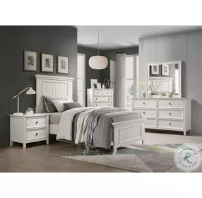 Donahue Off White Youth Panel Bedroom Set