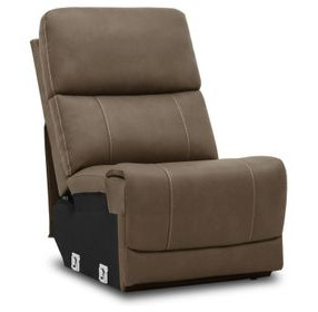 Carter Cappuccino Armless Chair