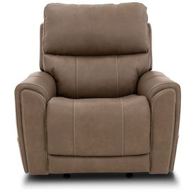 Carter Cappuccino Zero Gravity Triple Power Rocking Recliner with USB Charging and Heat Massage