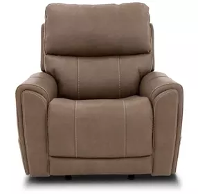 Carter Cappuccino Zero Gravity Triple Power Rocking Recliner with USB Charging and Heat Massage