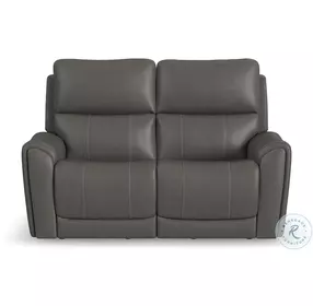 Carter Power Reclining Loveseat With Power Headrest And Lumbar