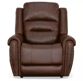 Oscar Light Brown Power Lift Recliner With Power Headrest And Lumbar