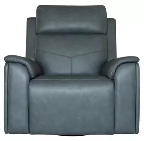 Vernon Admiral Zero Gravity Swivel Gliding Power Recliner with USB Charging and Heat Massage