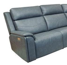Vernon Admiral Zero Gravity LAF Power Recliner with Heat Massage and USB Charging