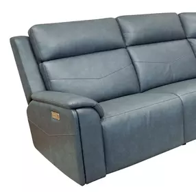 Vernon Admiral Zero Gravity LAF Power Recliner with Heat Massage and USB Charging