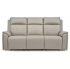 Vernon Dove Gray 86" Zero Gravity Power Reclining Sofa with USB Charging and LED