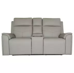 Vernon Dove Gray 73" Zero Gravity Power Reclining Loveseat with USB Charging and Heat Massage