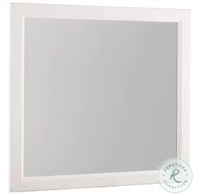 Fundamentals White Landscape Mirror