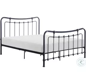 Engleside Gunmetal Full Metal Bed