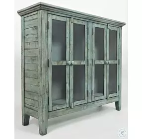Rustic Shores Surfside 4 Door Accent Cabinet