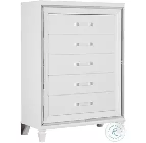 Tamsin White Metallic Chest