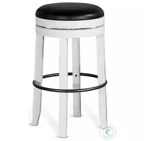 Hearthwood Haven European Cottage Swivel Bar Stool Set of 2