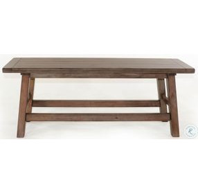 Hearthwood Haven Buckskin 60" Counter Height Dining Bench