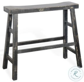 Hearthwood Haven Black Sand 33" Bar Bench